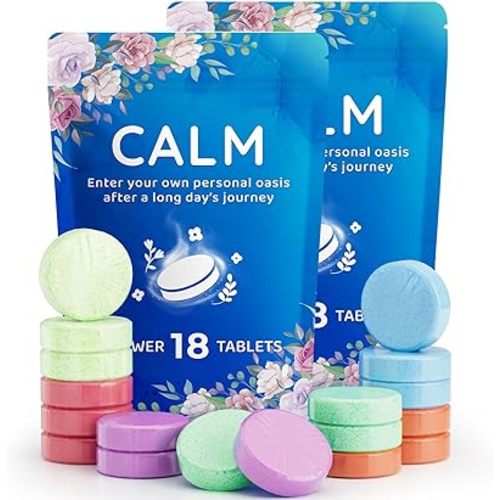 36-Pack Shower Steamers, Mothers Day Presents for Mom, Shower Bath Bombs with Individually Wrapped, Variety Shower Tablets, Mother' s Day Presents/Birthday Presents for Women(2 Sets)