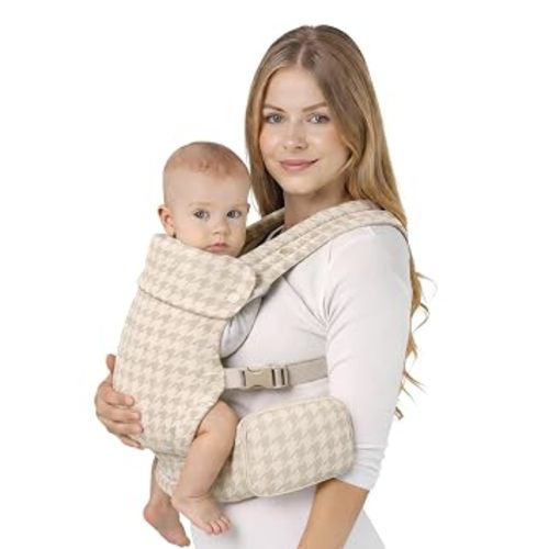 Ergonomic Baby Carrier Newborn to Toddler, Infant Baby Carrier Pink