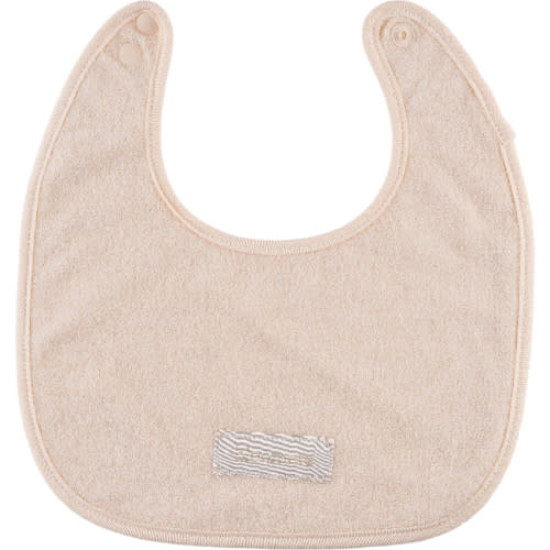 Organic Terry Long-Lasting Bib, Cream - Bloomere | Maisonette