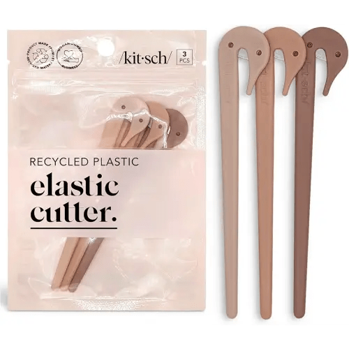 Kitsch Hair Tie Cutter – Easy To Use, Pain Free Rubber Band Cutter for Hair Kids, Baby & Toddler Girls | Ideal Gifts for Women – Multicolor, 3pc Set