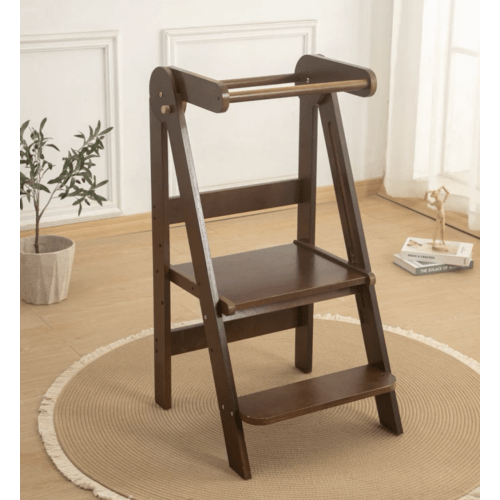 Foldable Kitchen Tower (Walnut)