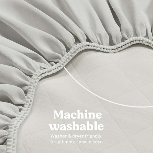 Graco Premium Waterproof Crib and Toddler Mattress Protector, 2 Pack