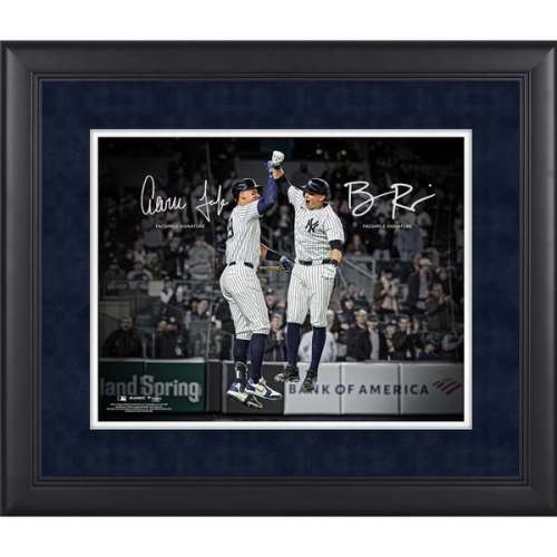 Aaron Judge & Ben Rice New York Yankees Fanatics Authentic Framed 11" x 14" Spotlight Photograph - Facsimile Signature