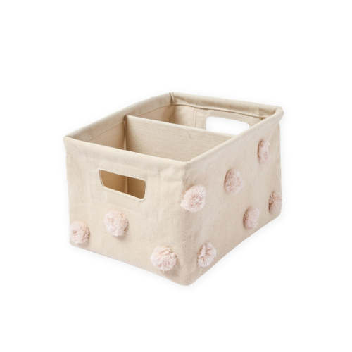 Pom Pom Hideaway Caddy Organizer - Blush