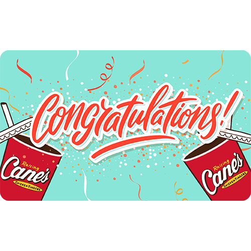 Raising Cane's | eGift Card | Personalize Card