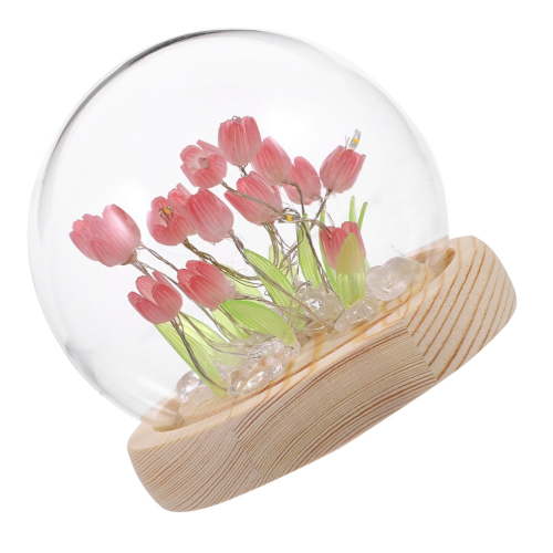 Worgeous Bedside Garden Tulip Night Light Baby 10.00X10.00X10.00CM Pink