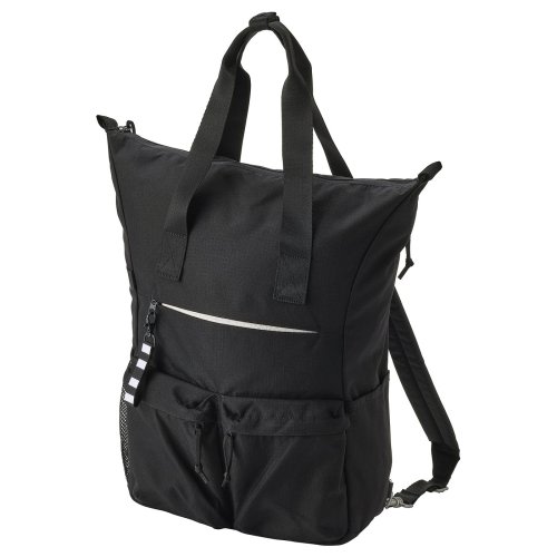 VÄRLDENS Backpack - black 12 ¼x6x19 ¼ "/7 gallon