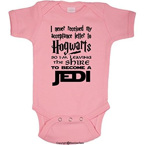 I Never Received My Acceptance Letter Funny Baby Wizard Romper Infant Bodysuit