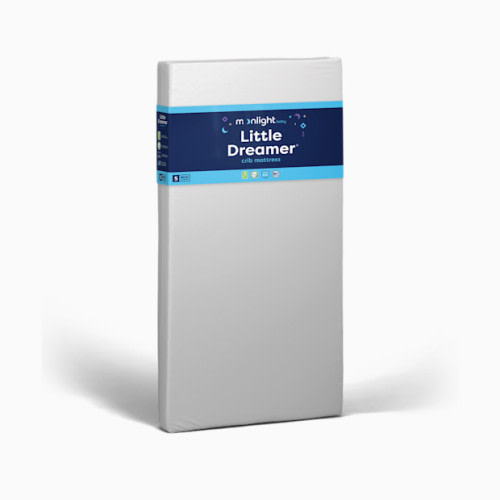 Moonlight Slumber Little Dreamer Dual Sided Crib Mattress - White