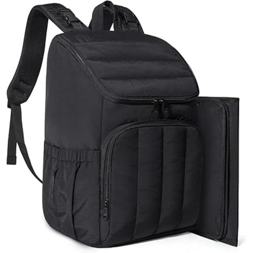 BAGSMART Diaper Bag Backpack, Large Baby Diaper Bag, Quilted Puffy Baby Bag for Mom with Quick-access Insulated Pockets, Lightweight Versatile Travel Backpack