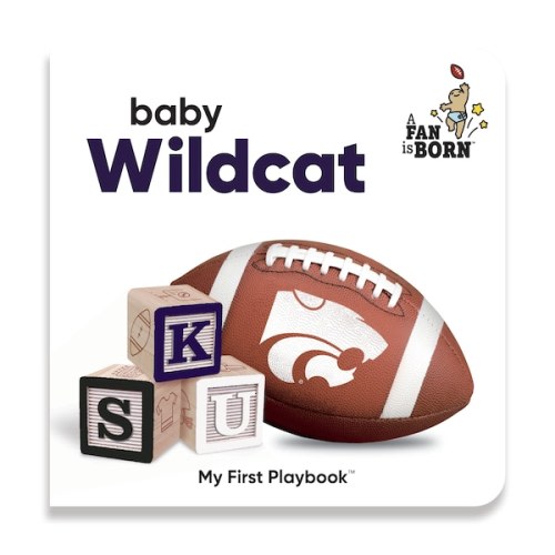 Kansas State Wildcats WinCraft Toddler A Fan Is Born Baby Board Book