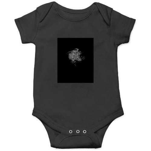 Final Fantasy Final Fantasy B W Logo Onesies Kids's Short Sleeve Onesie 12M Black sold by Groweconine3t | SKU 992016551 | Printerval
