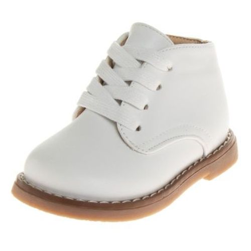 Josmo Baby Boys Girls Unisex Walking Shoes First Step Walker Lightweight Synthetic Non, Slip High Top&nbsp;, White, Size: 4.5