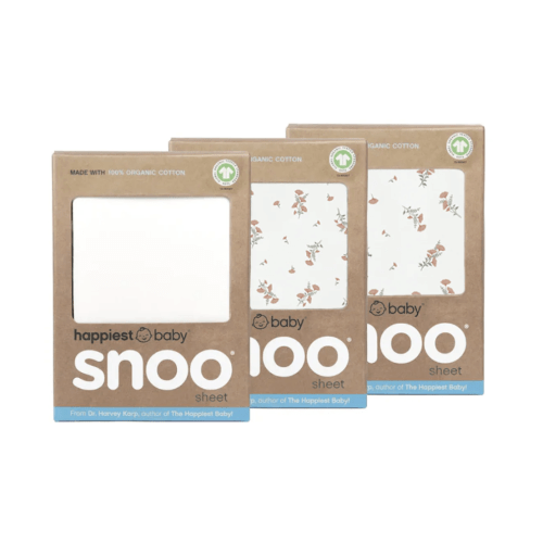 100% Organic Cotton Baby Bassinet Sheets for SNOO