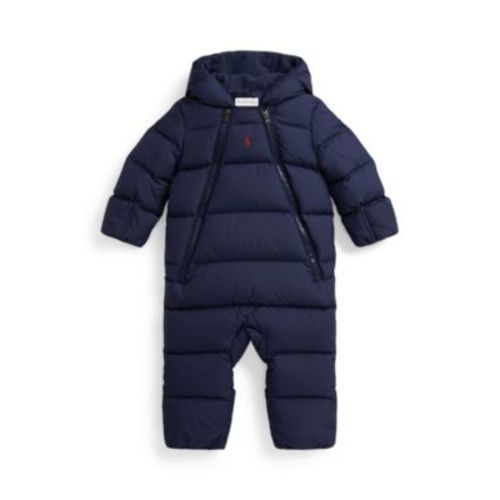 Baby Boys Down Hooded Bunting Jacket