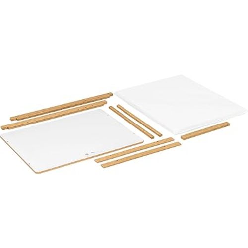 Babyletto Rolli All-Stages® - Kit de conversión de cuna midi en miel, certificado Greenguard Gold, certificado FSC, portátil y ajustable con almohadilla incluida
