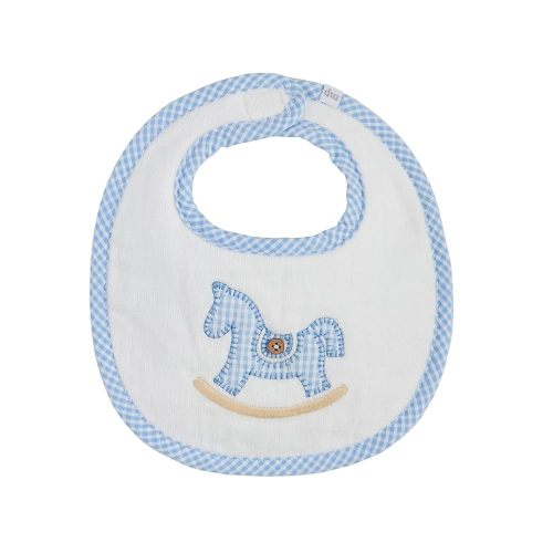 Mud Pie Children's Rocking Horse Bib; One Size Fits Most