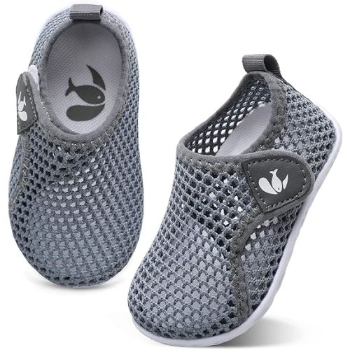 JOINFREE Baby Toddler Water Shoes Boys Girls Sandals Barefoot Kids Breathable Sneakers Shoes for Walking Running