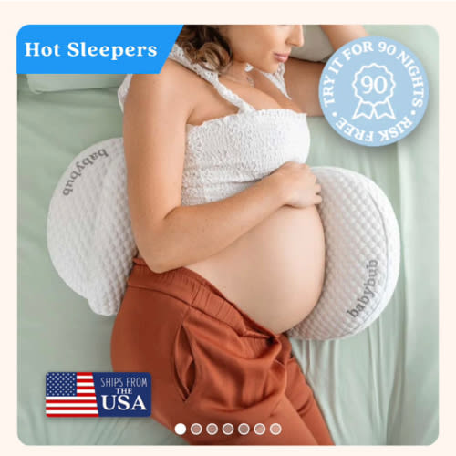ICE COOL Bubs Maternity Pillow™ – babybub | Maternity Beyond