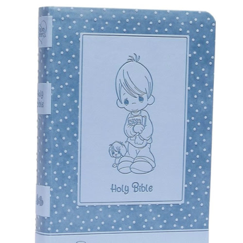 ICB, Precious Moments Bible, Leathersoft, Blue: International Children's Bible