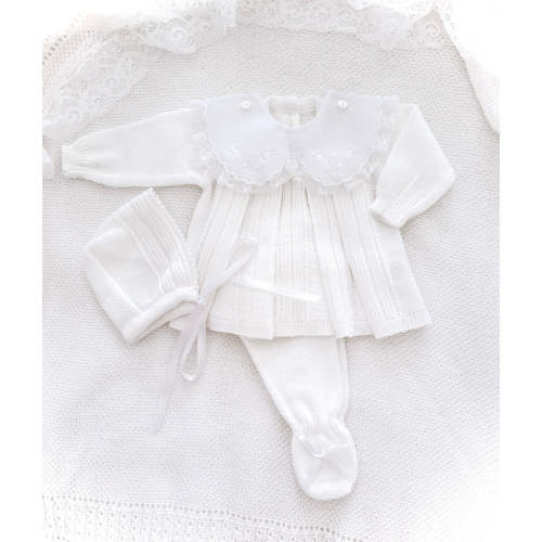 White Lace Collar Set