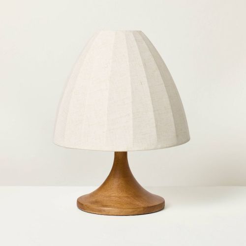 Wood Trumpeted Table Lamp - Hearth & Hand™ with Magnolia