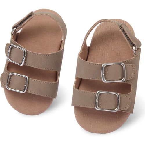 Baby Boys Girls Infant Summer Sandals Open-Toe Outdoor Anti-Slip Rubber Soft Sole Newborn Toddler First Walker Shoes
