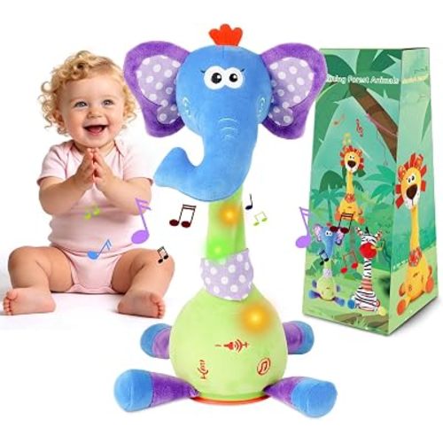 LUKETURE Dancing Elephant Plush Toy