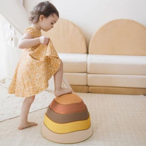 Tiny Land® Stepping Stones for Kids - Sunset Hues