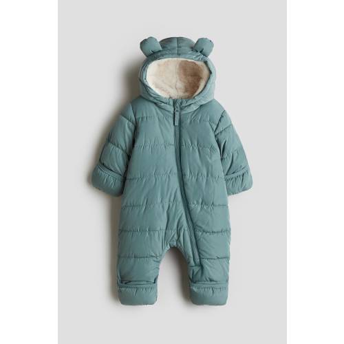 PILE-LINED SNOWSUIT