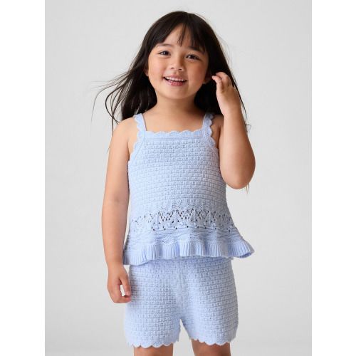 Baby & Toddler Crochet Scalloped Tank Top