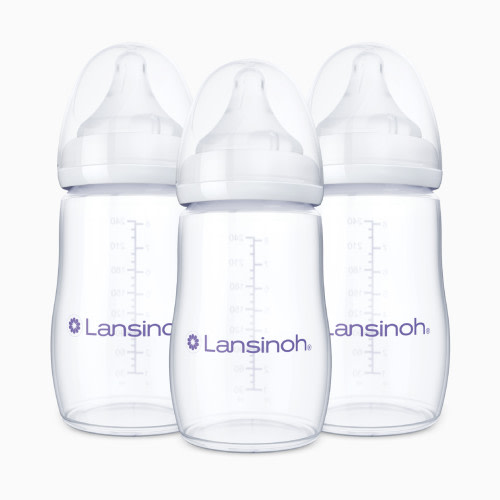 Lansinoh Anti-Colic Baby Bottles - 8 Oz