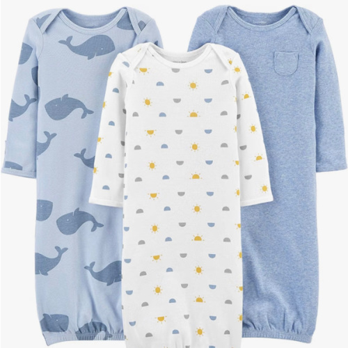 Simple Joys by Carter's Baby Boys 3-pack Cotton Sleeper Gown