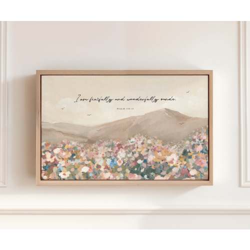 Fearfully & Wonderfully Made Scripture Wall Art | Psalm 139 – Made Seen