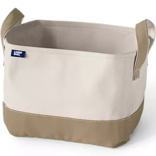 Small Canvas Storage Tote | Lands' End