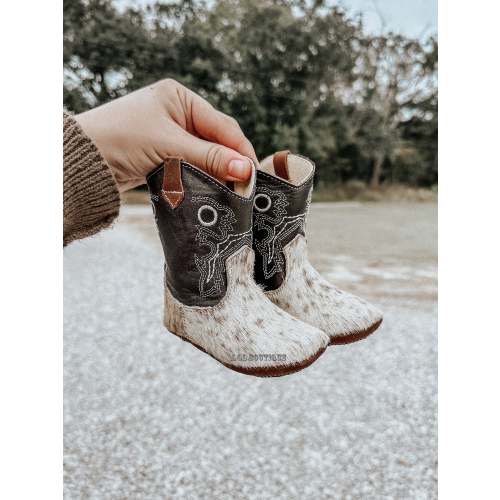 Cowhide Toddler Boots