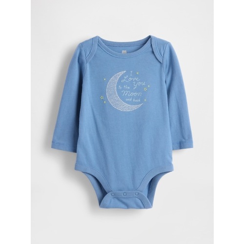 Baby First Favorites Organic Cotton Graphic Bodysuit | Gap