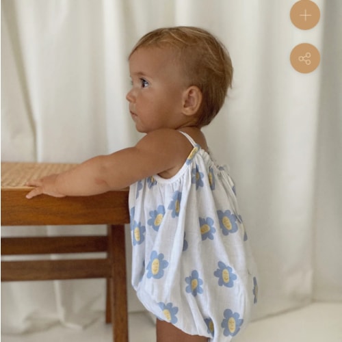BLUSHING BLOOMS ROMPER