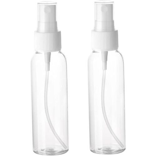 15pcs Mini Spray Bottles 60ml Refillable Travel Containers for Baby Home Gardening Portable Plastic Mist Sprayer for Toiletries and Cleaning