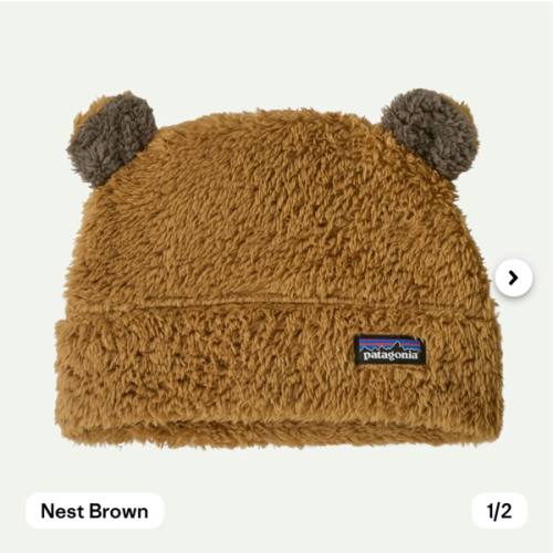 Patagonia Baby Furry Friends Fleece Hat