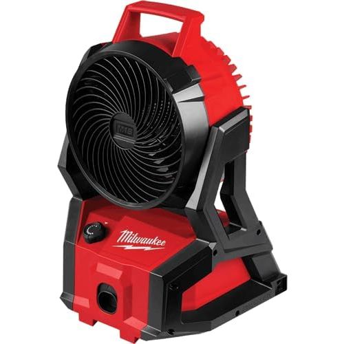 Milwaukee Storekid M18 Brushless PACKOUT Fan (Bare Tool) + TPT Premium cart storekid