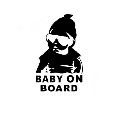 Baby on Board Warning Car Sticker