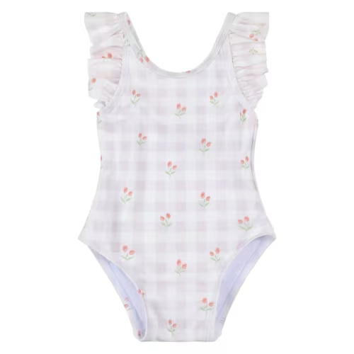 Petit Lem Lavendar Tulip One Piece  - Light Purple