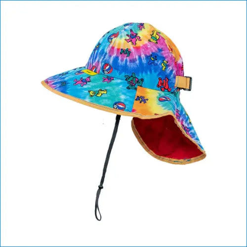 Grateful Dead Dancing Bears Baby Sun Hat | gratefuldeadshop.com