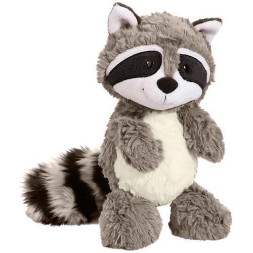Raccoon Plush Toy Stuffed Animal Soft Rag Doll 11 Inch Cartoon Forest Animal Plushie for Kids Girls Boys Birthday Party Favor Gift Nursery Decor Multicolor