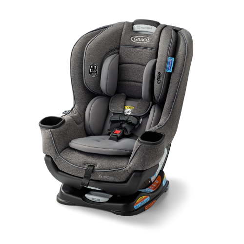 Graco Extend2Fit 2-in-1 Convertible Car Seat, 1.8-30 kg (4-65 lb), Baby to Young Child, Rear and Forward Facing, Cullen - Walmart.ca