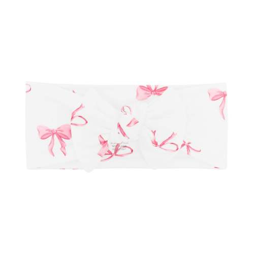 Knotted Bow Headband in Bow - 0-3 Months