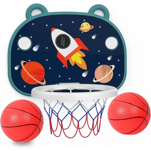 Basketball Hoop Indoor for Kids，AISTARTOK Indoor Basketball Hoop, No Drilling Required, Easy to Install, Foldable Toddler Toys for 2-4 Year Old Boys Girls