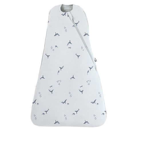 Gunamuna Swaddle Whales Print | Such a Time