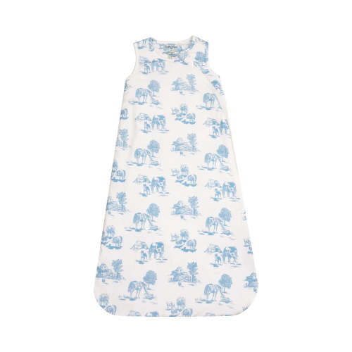 Blue Farm Toile Ribbed Bamboo Sleep Sack – Little Buffalo Creek Co.